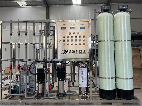 0.5吨双级反渗透+EDI超纯水设备